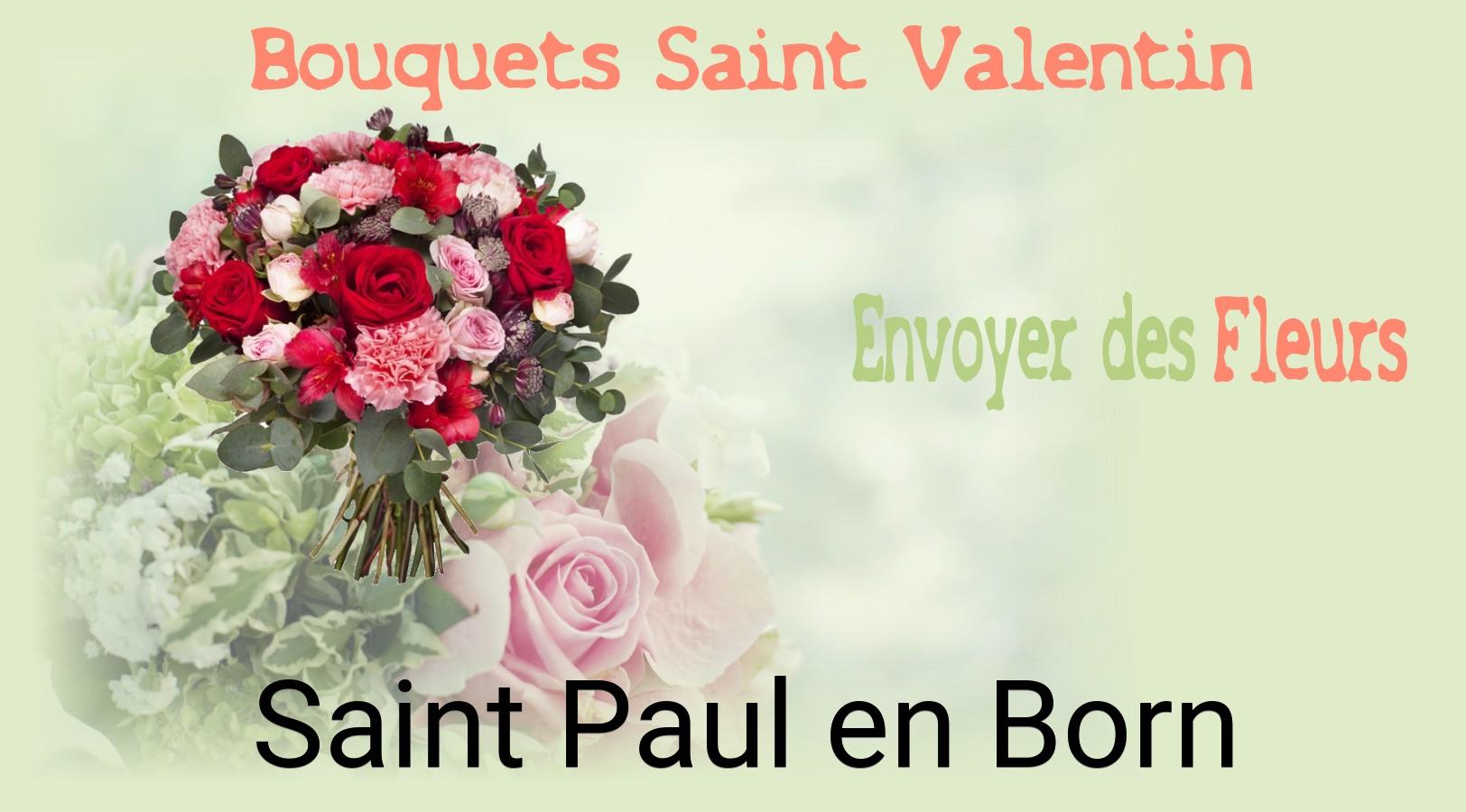 Roses de Saint-Valentin livrées à Saint-Paul-en-Born